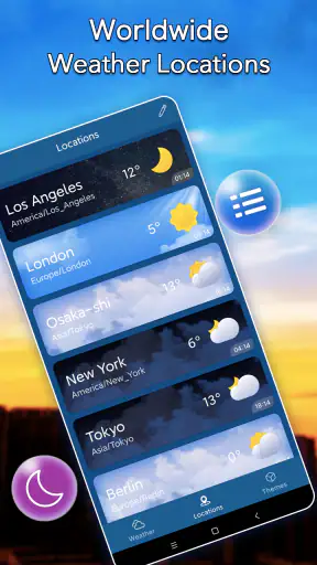 Meteo locale:Widget Previsioni screenshot 2