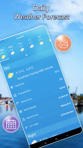 Meteo locale:Widget Previsioni screenshot 4