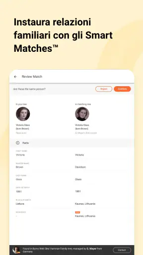 MyHeritage: albero e DNA screenshot 10