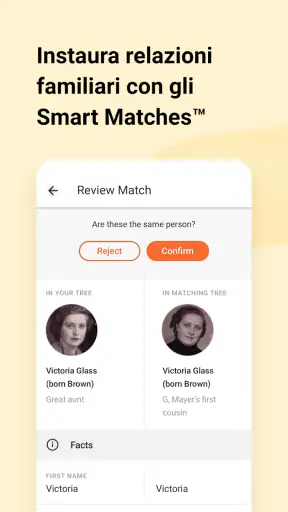 MyHeritage: albero e DNA screenshot 4