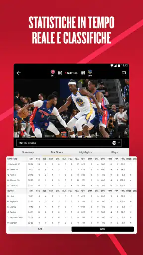 NBA: Partite & Risultati LIVE screenshot 12
