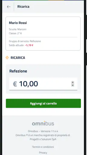Omnibus® Servizi Scolastici screenshot 5
