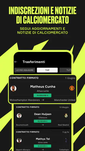 OneFootball: Risultati Calcio screenshot 4