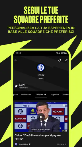 OneFootball: Risultati Calcio screenshot 5