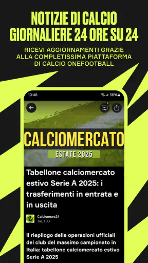 OneFootball: Risultati Calcio screenshot 7