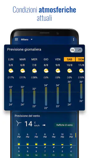 Orologio e meteo trasparente screenshot 3