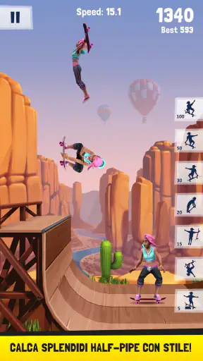 Pattinatore acrobatico screenshot 7