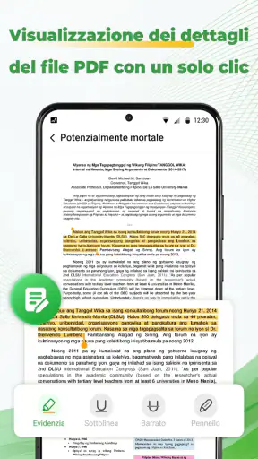 PDF Reader - Lettore PDF screenshot 3