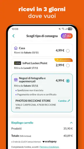 Photosi - Stampa foto e album screenshot 6