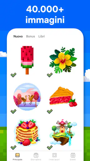 Pixel Art - Giochi da colorare screenshot 2