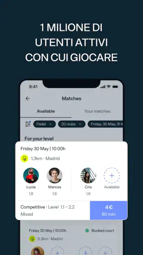 Playtomic - Giocare a padel screenshot 12