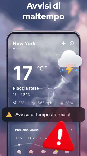 Previsioni del tempo con radar screenshot 2