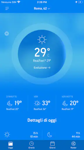 Previsioni Meteo : AccuWeather screenshot 7