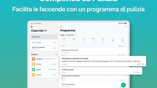 Pulizie Casa - Home Tasker screenshot 10