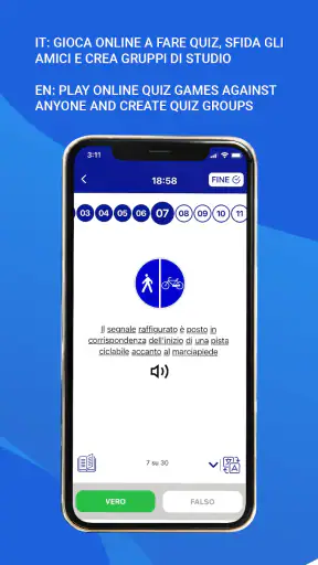 Quiz Patente Tradotto 2026 screenshot 4