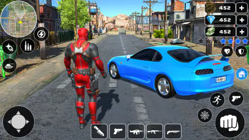Ragno Corda Miami Eroe Uomo screenshot 3