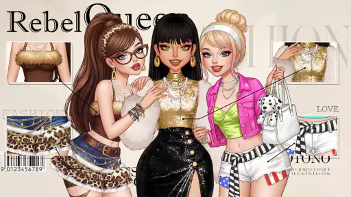 Rebel Glam: Dress Up Games screenshot 10