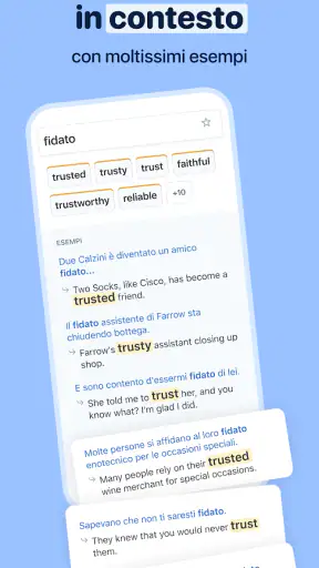 Reverso Traduttore, Dizionario screenshot 2