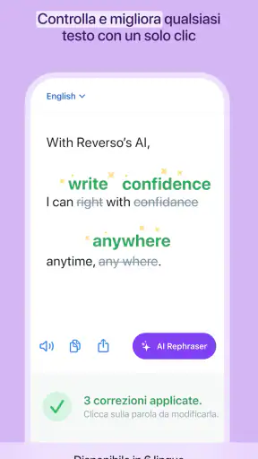 Reverso Traduttore, Dizionario screenshot 5