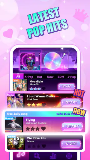 Rhythm Tiles: Canzoni Pop screenshot 10