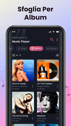 Lettore musicale - Lettore MP3 screenshot 5