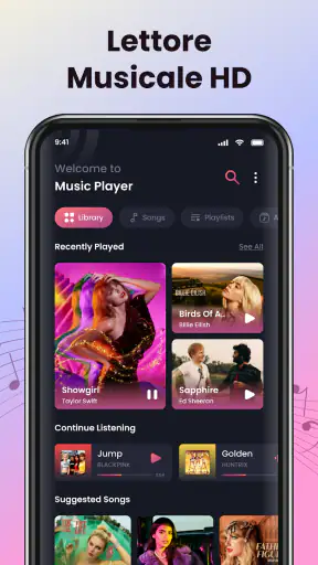 Lettore musicale - Lettore MP3 screenshot 8