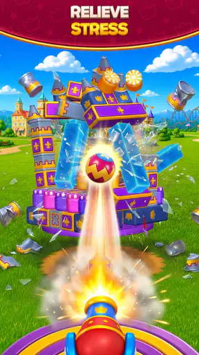 Royal Smash! - Physics Puzzle screenshot 9