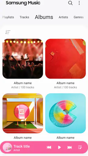 Samsung Music screenshot 5