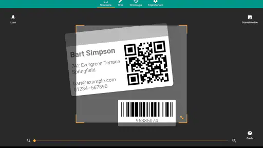 Scanner QR e codici a barre screenshot 11