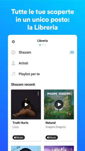 Shazam: trova brani e concerti screenshot 5