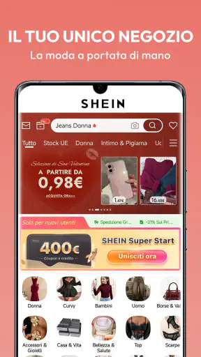 SHEIN-Acquisti online screenshot 2