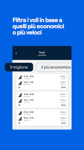 Skyscanner: voli, hotel, auto screenshot 12