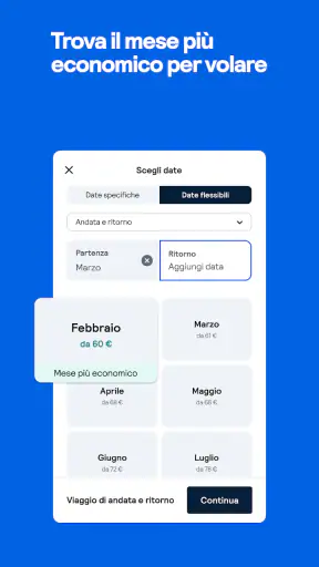 Skyscanner: voli, hotel, auto screenshot 3