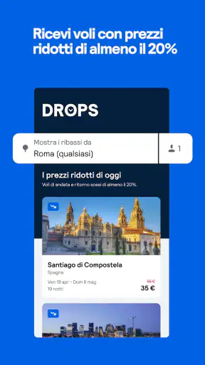 Skyscanner: voli, hotel, auto screenshot 4