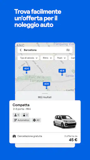 Skyscanner: voli, hotel, auto screenshot 8