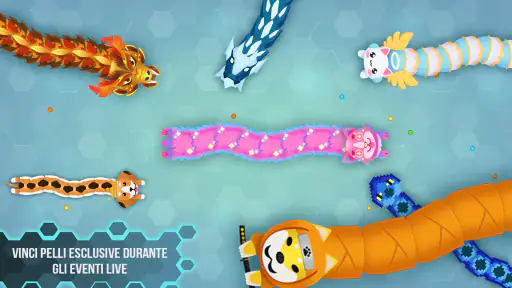Snake.io - Bei giochi Sfide.io screenshot 9