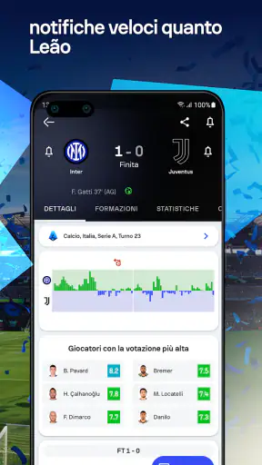 Sofascore: Risultati diretta screenshot 2
