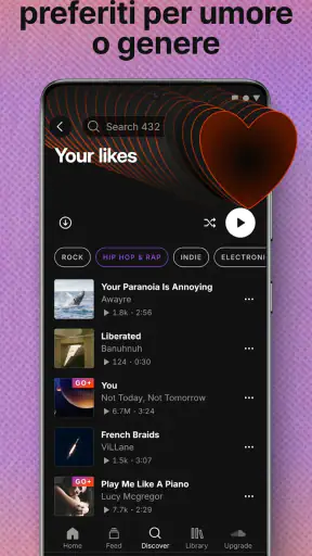 SoundCloud: La musica on mood screenshot 5