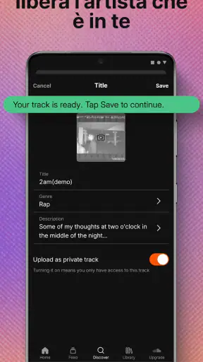 SoundCloud: La musica on mood screenshot 6
