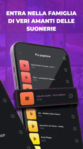 Suonerie per cellulari screenshot 2