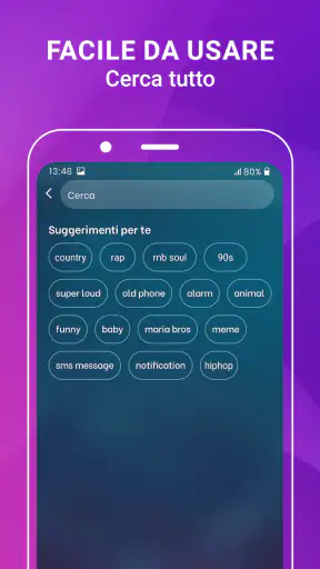 Suonerie per telefono android screenshot 3