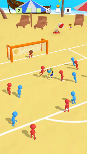 Super Goal - Calcio Stickman screenshot 1