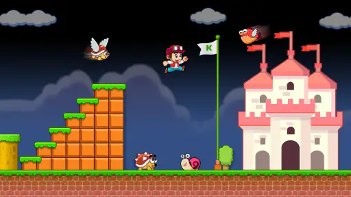 Super Mirano's World:Jump&Run screenshot 3