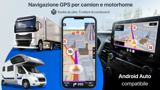 Sygic GPS Truck & Caravan screenshot 1