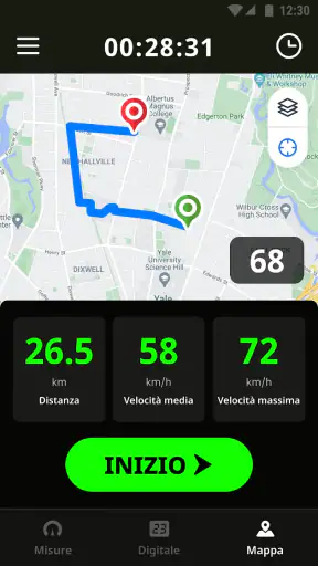 Tachimetro GPS Contachilometri screenshot 3