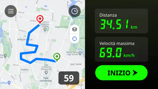 Tachimetro GPS Contachilometri screenshot 7