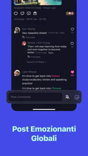 Talkin: Amici Globali & Chat screenshot 3