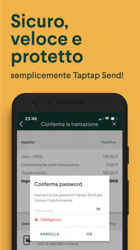 Taptap Send: invia denaro screenshot 3