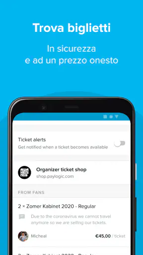 TicketSwap screenshot 2