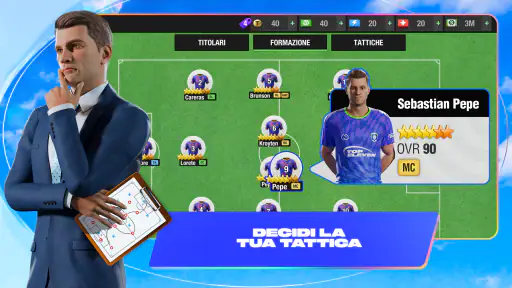 Top Eleven: Manager di Calcio screenshot 4